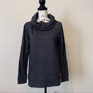 Lou & Grey Cowl Neck Pocket Pullover Sweater